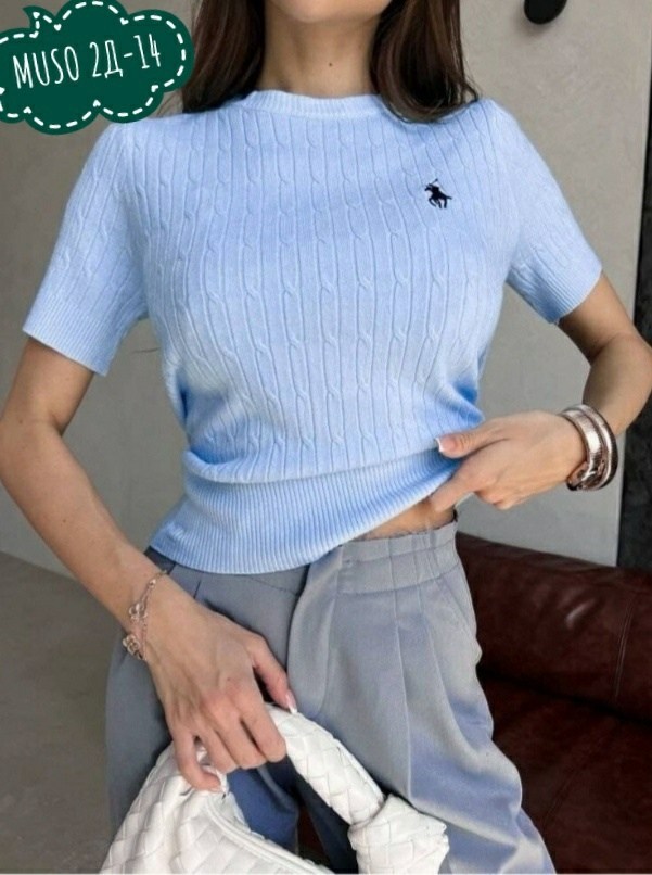 свитер polo ralph lauren,вязаная футболка,трикотажный свитер,свитера женские,блузка вязаная