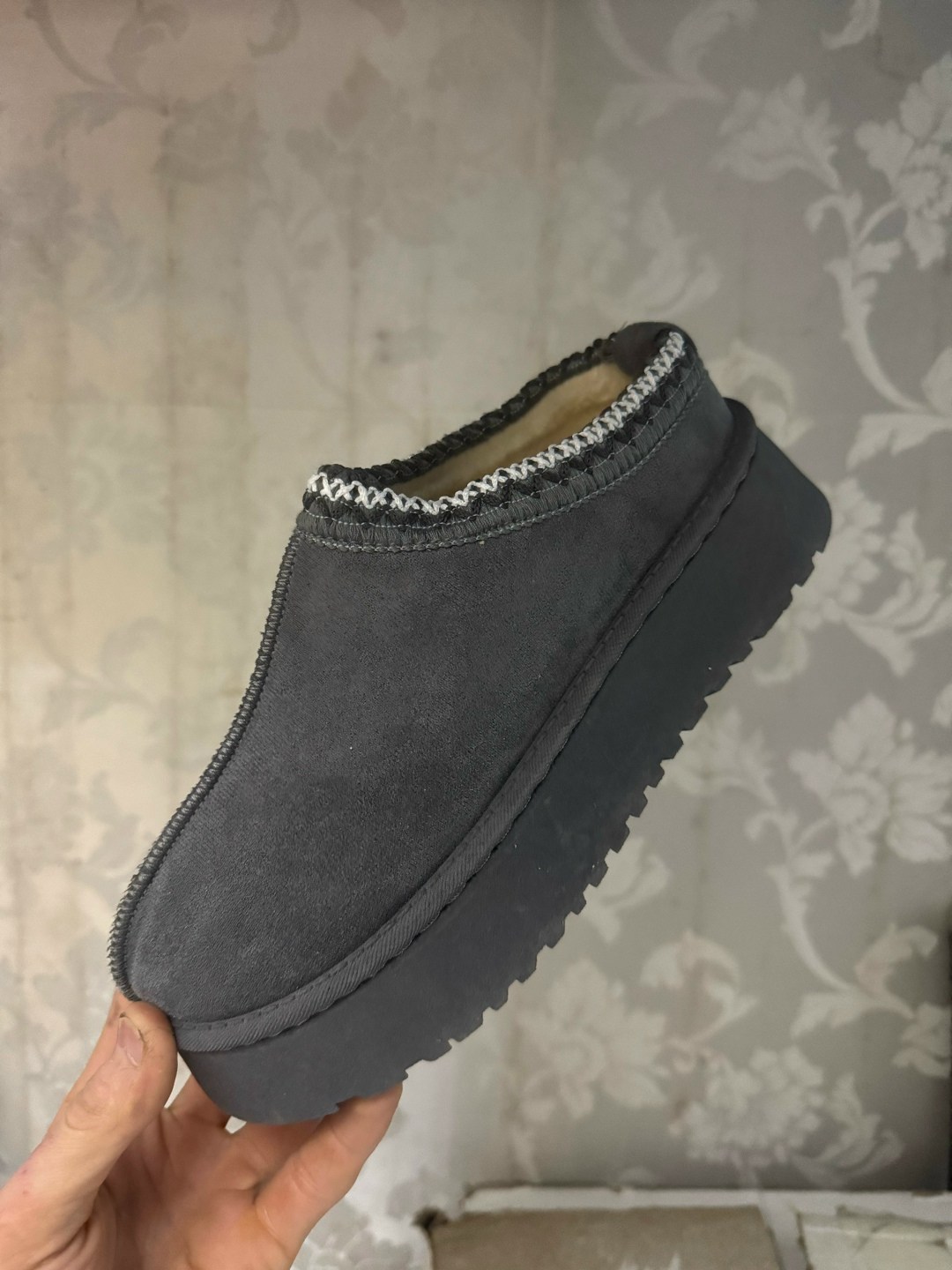 ,угги ugg snow ankle boot серый 39 ru,женские угги,обуви,угги тасман