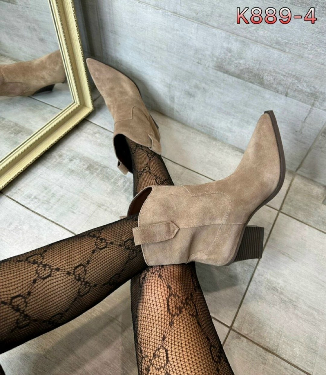 ботинки казаки натуральная замша высокие,казаки  женская,женская ,ботинки казаки замшевые демисезонные на каблуке бежевые,ботильоны женские