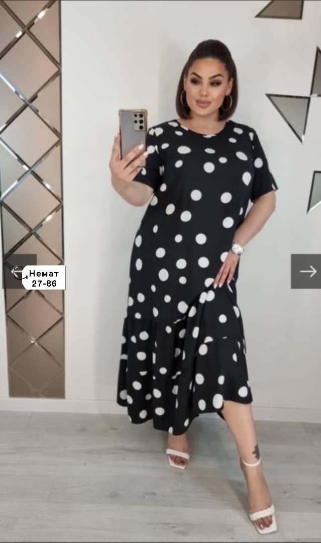 повседневное платье больших размеров,повседневное платье больших размеров для полных женщин,женское платье больших размеров,платье женское больших размеров арт. 11651452,одежда больших размеров moda48