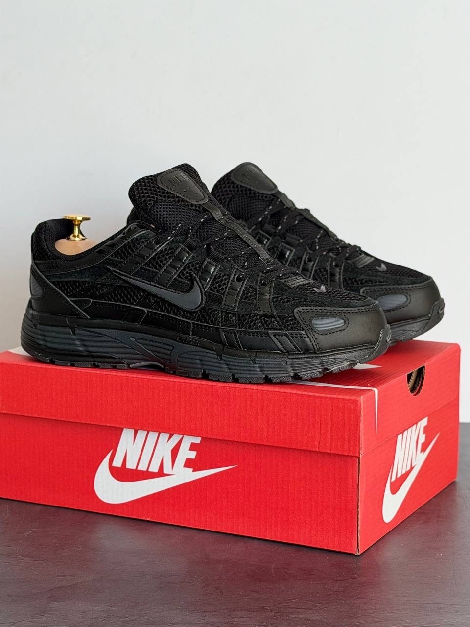 кроссовки nike p-6000,демисезонные кроссовки найк p-6000 gore-tex,кроссовки nike p-6000 premium triple black,nike p-6000 premium triple black,кроссовки nike