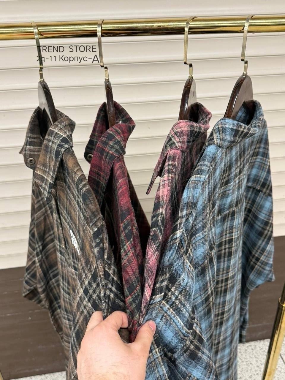 рубашка в клетку,мужская клетчатая рубашка,рубашка хлопок,клетчатая рубашка,мужская повседневная рубашка в клетку с длинным рукавом