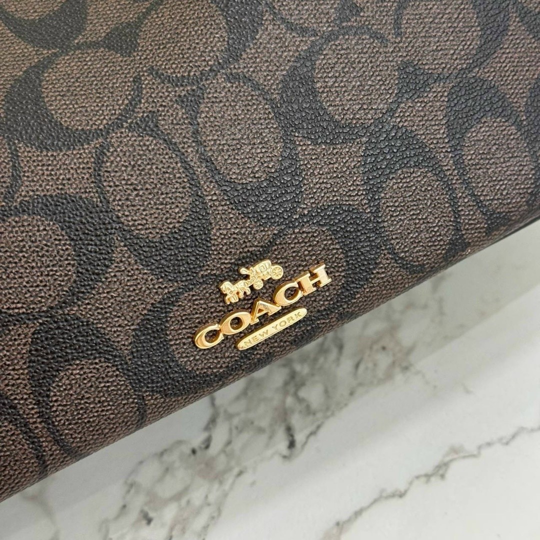 сумка coach,coach сумка женская,сумка женская coach из кожи,сумка coach через плечо,сумка-хобо тери coach золотой/коричневый/черный