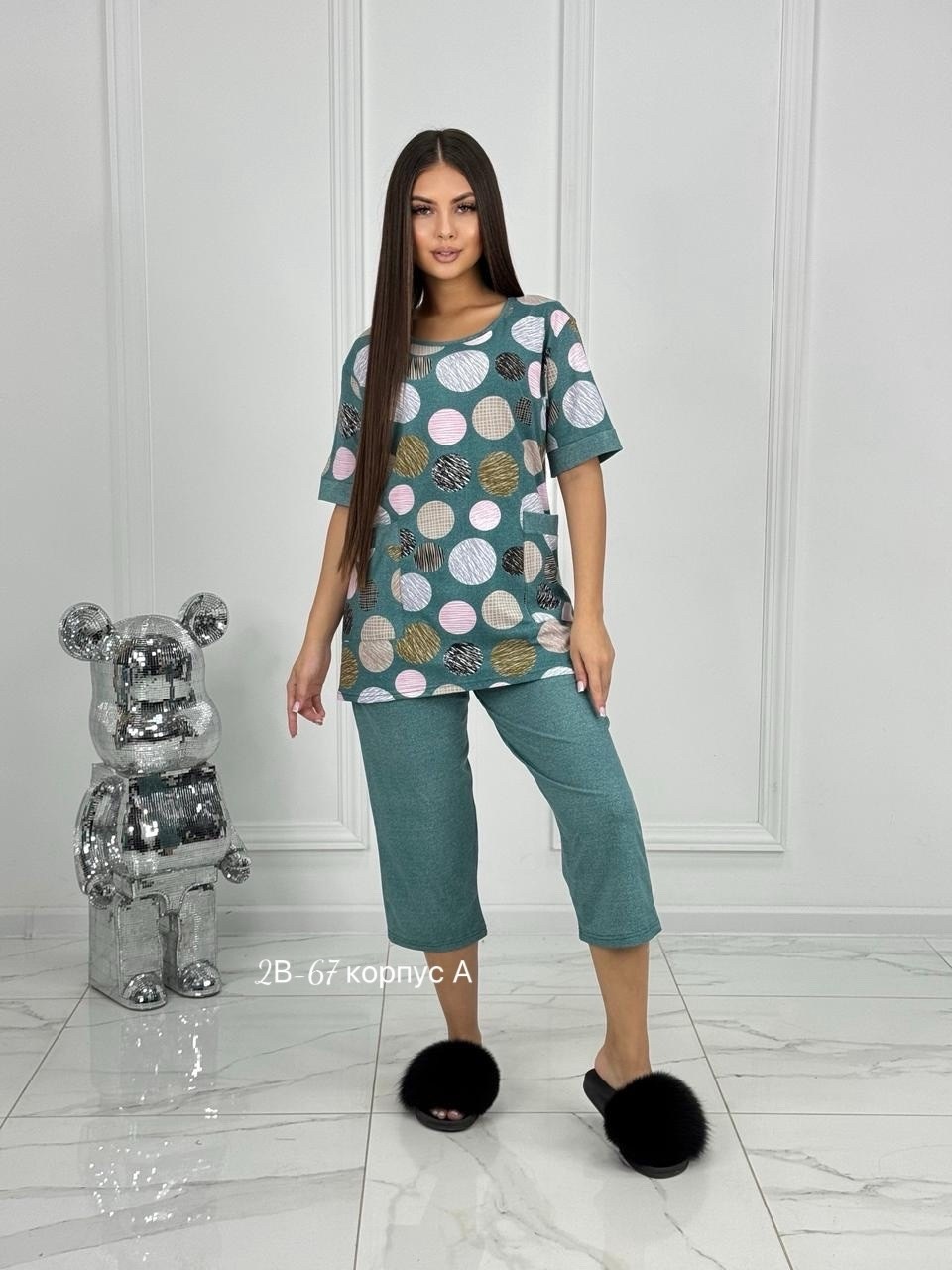 пижама женская,пижама домашний одежда,пижама с бриджами больших размеров андриана,пижама,пижама женская комплект
