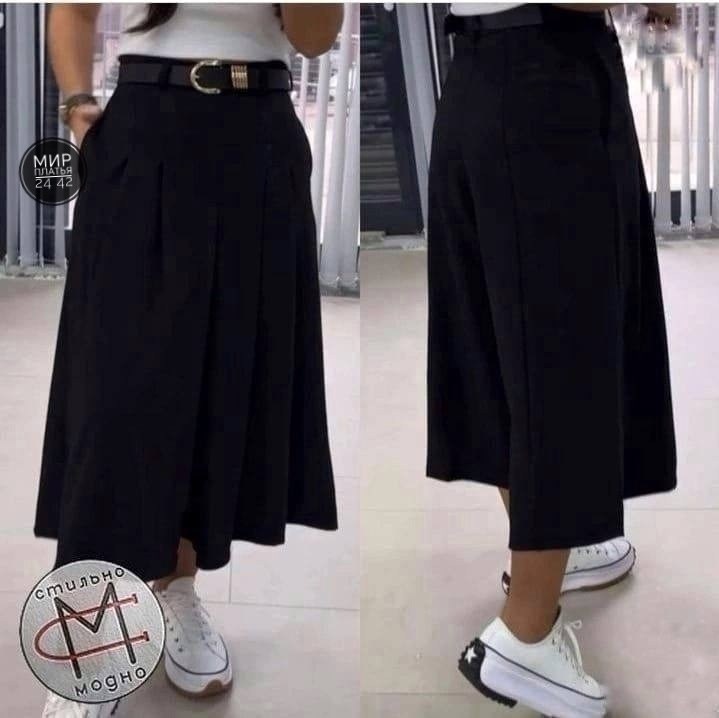 юбка-шорты,брюки кюлоты женские арт. 10486125,брюки юбка,брюки юбка женские,кюлоты широкие