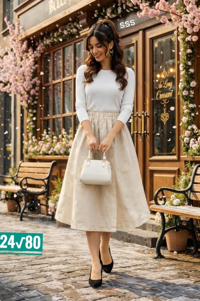 юбка teza 5621 бежевая замша,вельветовая юбка миди,вельветовая юбка,юбка,юбка миди коричневая замшевая