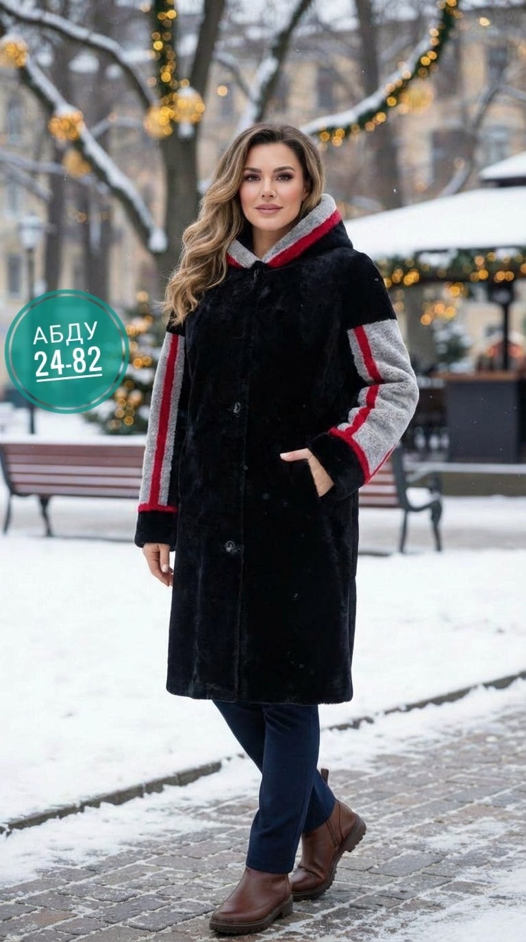 шуба из мутона,мутоновая шуба,шуба мутоновая алеф,шуба из мутона с капюшоном отделка норка,шуба из мутона с капюшоном