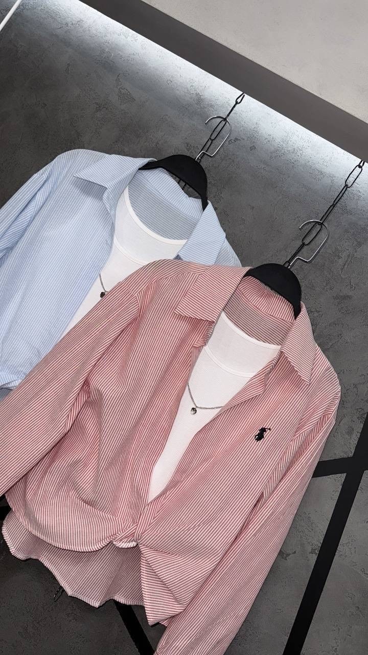 женская рубашка,стильная рубашка,рубашка в полоску,рубашка,рубашка polo ralph lauren