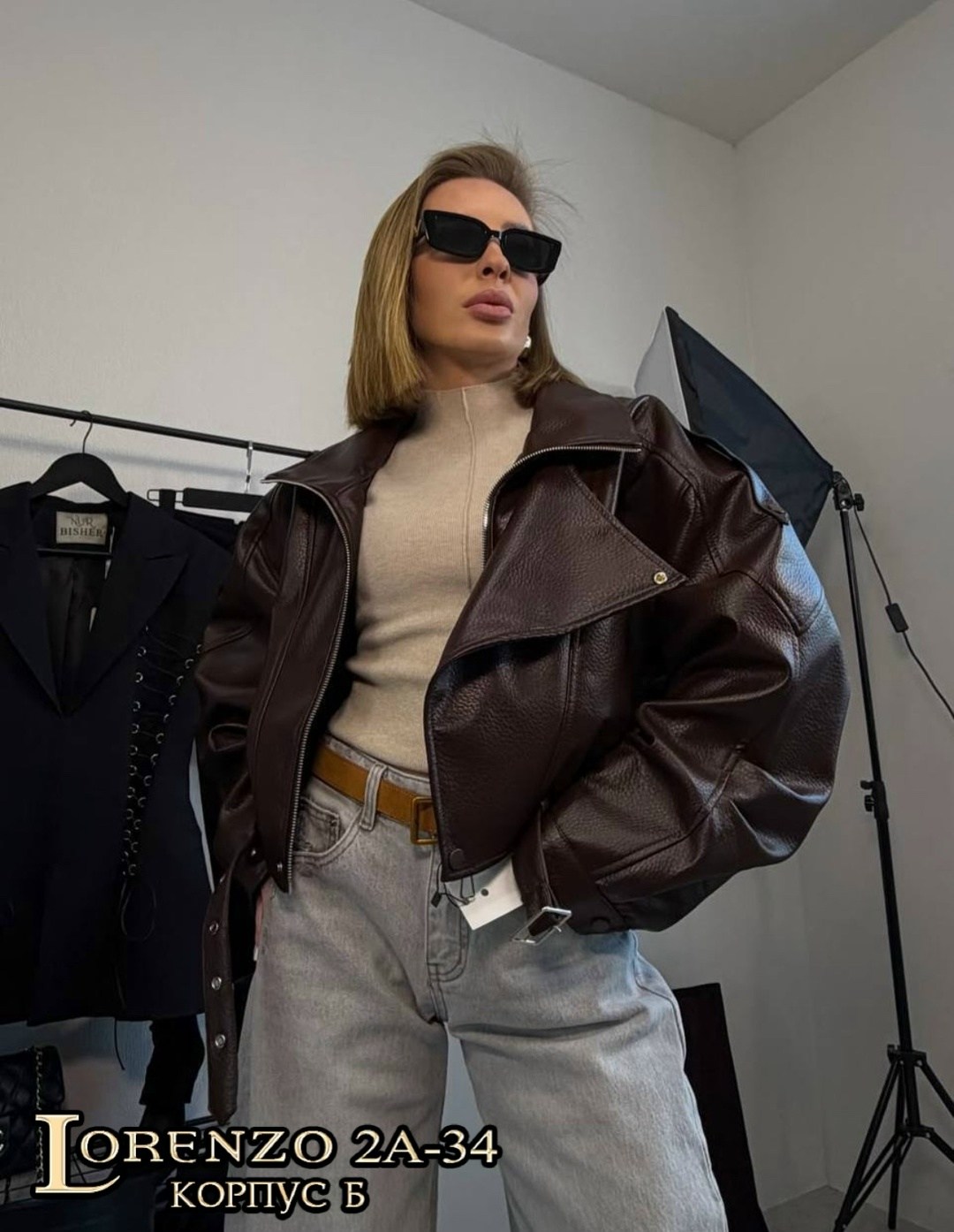 косуха кожаная куртка оверсайз saint shine,женская кожаная куртка,куртка кожаная,кожаная куртка оверсайз,женская куртка из искусственной кожи