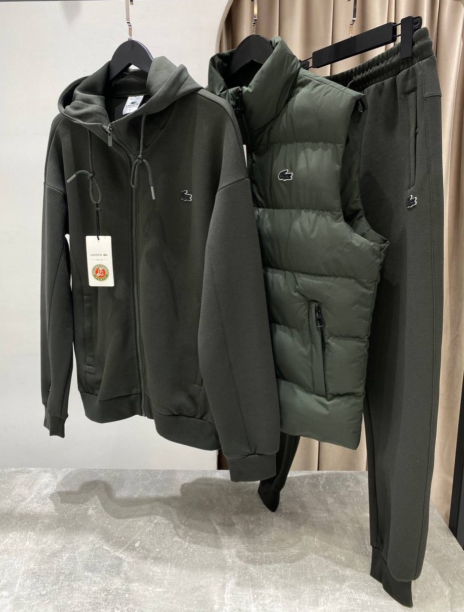 костюм-тройка мужской: жилет, толстовка и штаны арт. 1331595,костюм тройка мужской,мужской спортивный костюм,костюмы мужские,спортивные костюм