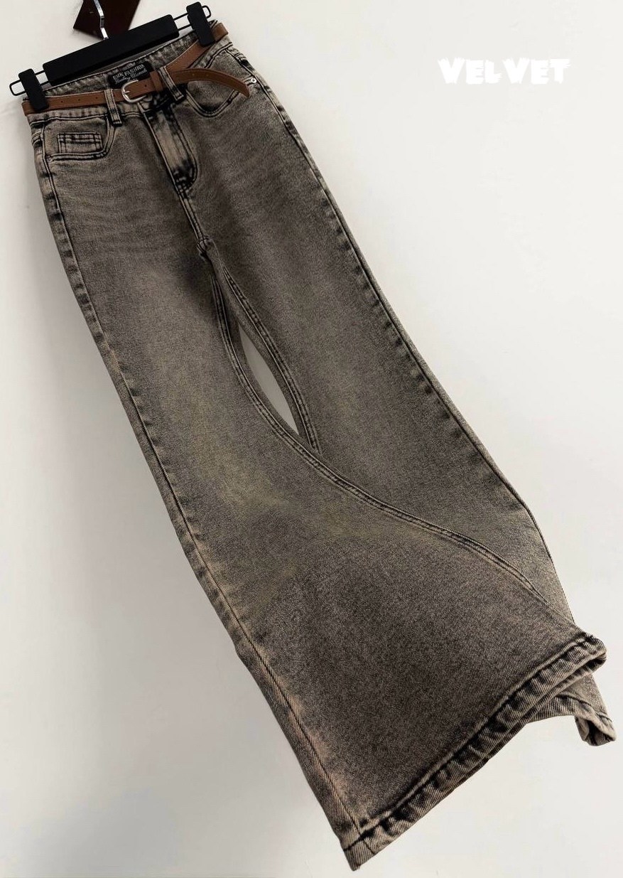 джинсы женские 7007 "однотонные-клеш № 1" серые,джинсы-клеш серые,джинсы клеш женские,джинсы клеш matreshka_love темно-серый,джинсы клеш от колена