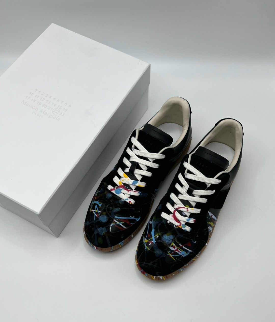 maison margiela replica кроссовки,maison margiela кроссовки,кроссовки maison margiela paint replica черный мультиколор,maison margiela replica кеды,мейсон марджела replica кроссовки