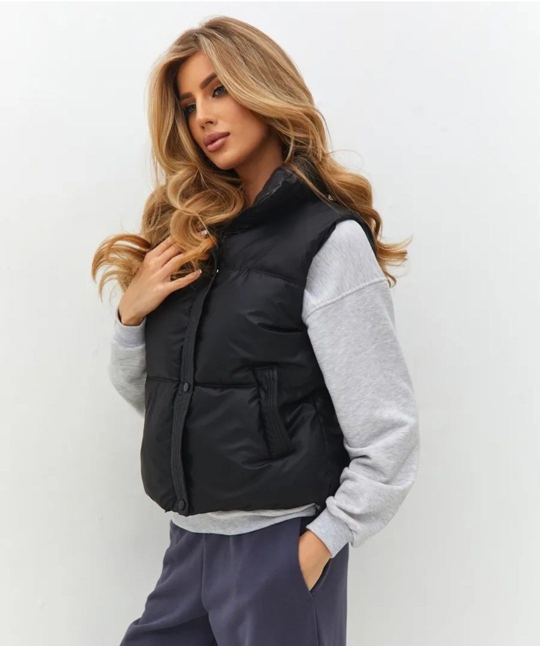 жилетка женская,жилетка короткая,жилетка безрукавка утепленная,жилетка безрукавка,жилет женский утепленный
