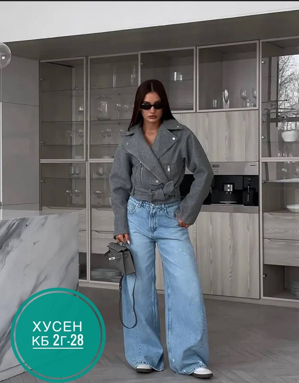 женская драповая косуха,куртка косуха из пальтовой ткани женская,косуха серая,куртка женская,косуха куртка шерстяная укороченная весенняя