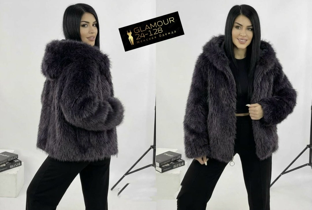 шуба искусственная под норку,шуба искусственная экошуба зимняя с капюшоном (oversize) n&t store,шуба искусственная,шубка,норковая шуба