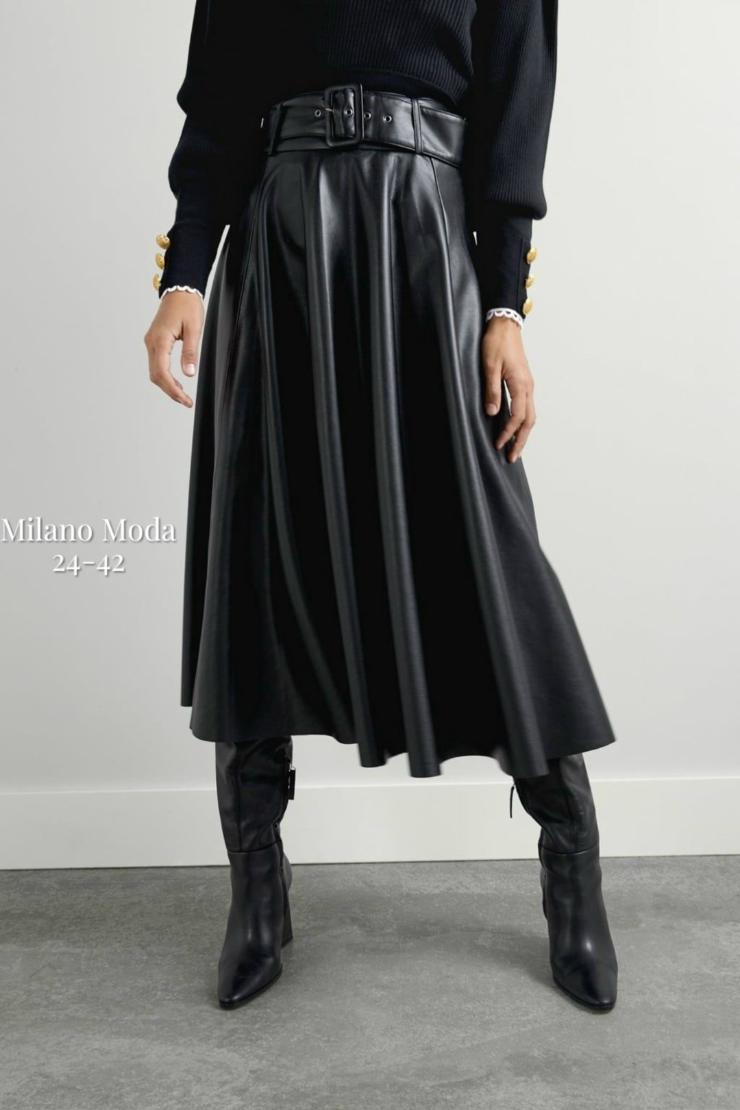 кожаная юбка zara миди,юбка из искусственной кожи,юбка из искусственной кожи с ремнем,кожаная юбка,черная кожаная юбка