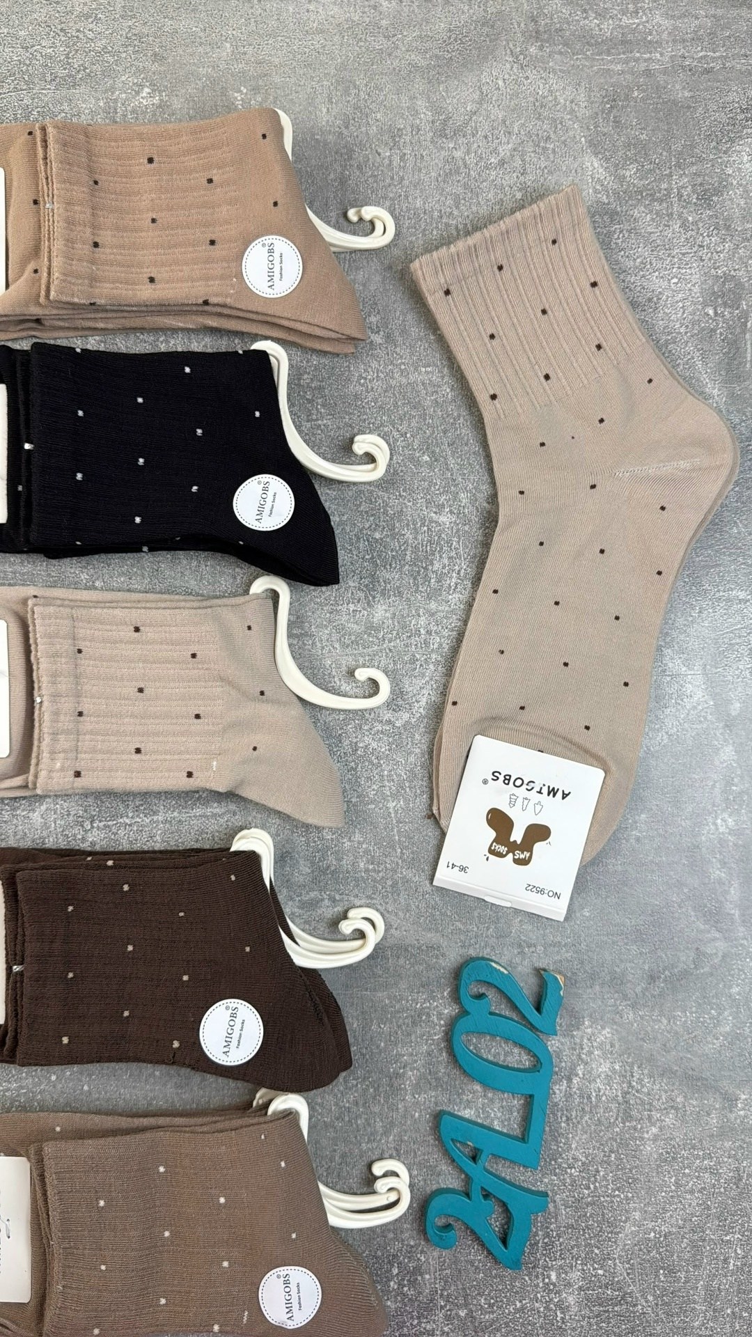 носки женские,комплект носков женских turkan 100245 белый; коричневый; черный 36-41,носки женские 10 пар,комплект носки женские,носки набор 10 пар горошек кофейные хлопковые turkan