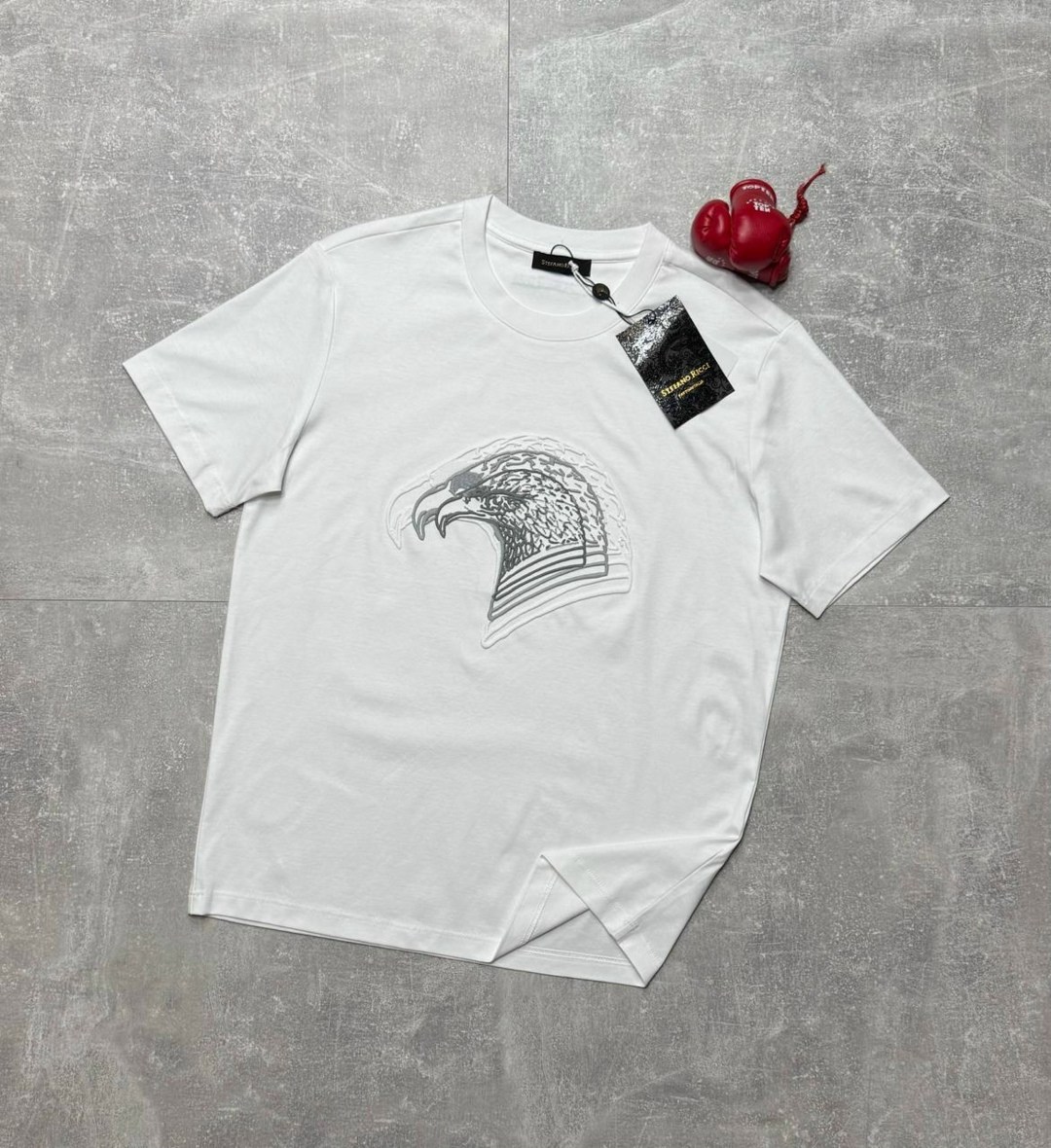 мужская футболка,футболки мужские белые,хлопковая футболка stefano ricci,футболки для мужчин,футболка