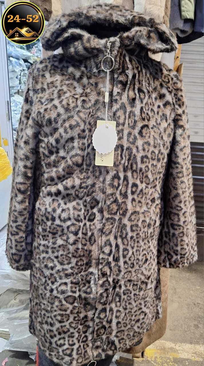 леопардовое пальто из искусственного меха,женское леопардовое пальто из искусственного меха,леопардовая шуба,женское пальто с леопардовым принтом из искусственного меха,пальто под леопарда из искусств