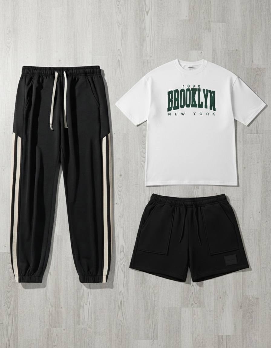 мужские комплекты,футболки комплект,комплект одежды,одежда стили