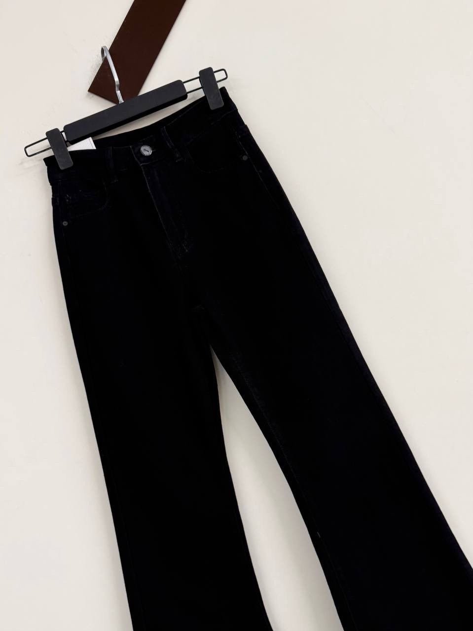 женские эластичные джинсы-клеш с завышенной талией,джинсы клеш от колена с завышенной талией,клеш джинсы черные,расклешенные джинсы с высокой талией,женские джинсы клеш