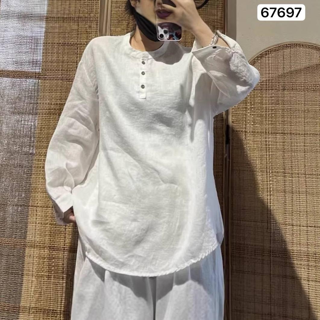 женская рубашка из хлопка и льна,женская льняная рубашка,женская хлопковая льняная рубашка,рубашка из хлопка и льна для женщин,рубашка женская хлопковая