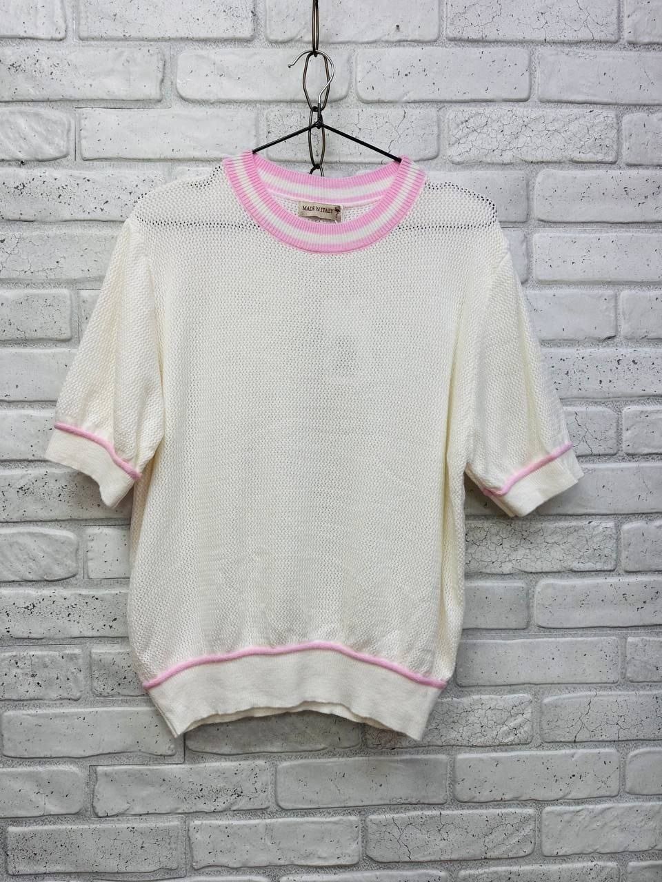 вязаная футболка,кофта свитер,джемпер летний,трикотажная футболка,джемпер