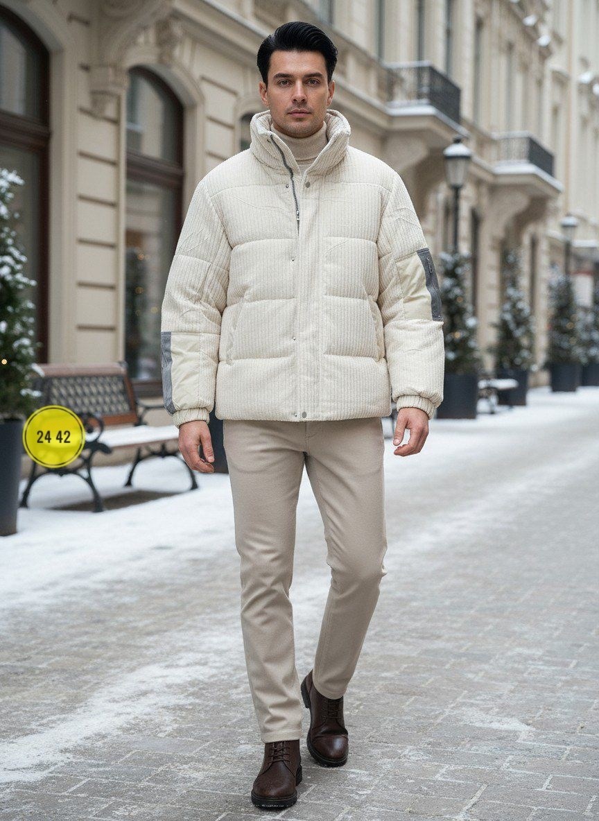 куртка пуховик,куртка мужская fad21066 бежевая 2xl,мужские пуховики,куртка мужскaя демисезонная,куртка бомбер