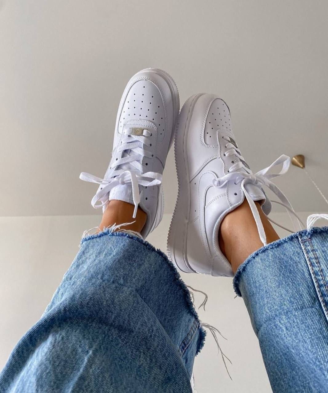 кроссовки nike air force 1 форсы белые кеды,nike air force 1 low white,nike air force 1,реплика кроссовки найк женские,nike air force 1 белые