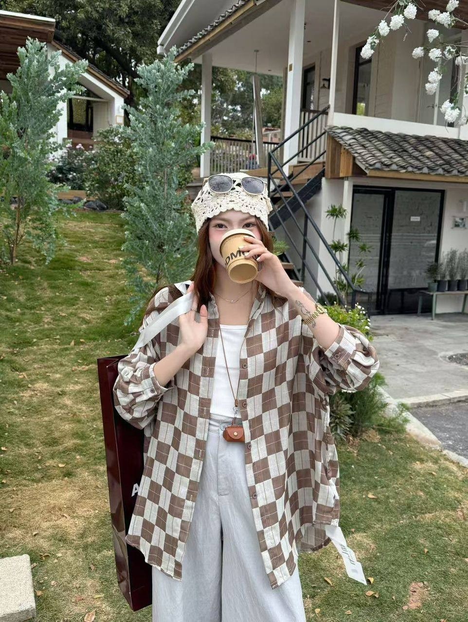 рубашка женская в клетку оверсайз,клетчатая рубашка,женская клетчатая рубашка,повседневная рубашка,женская рубашка в клетку