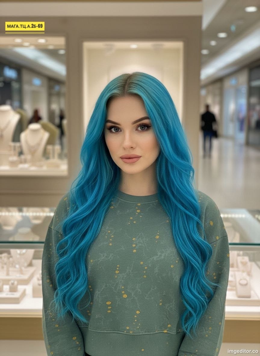 бирюзовый цвет волос,синий цвет волос,голубой цвет волос,волосы цветные,девушка с бирюзовыми волосами