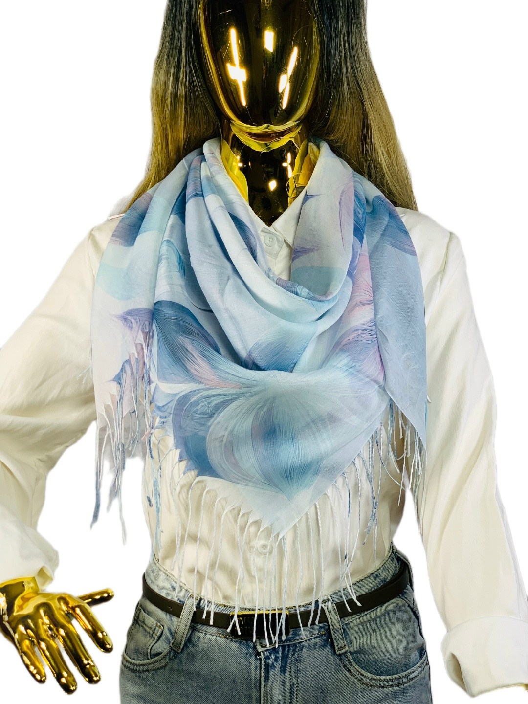 платок dalinnica,палантин женские,платок famuyi,платок палантин,шарфы и платки