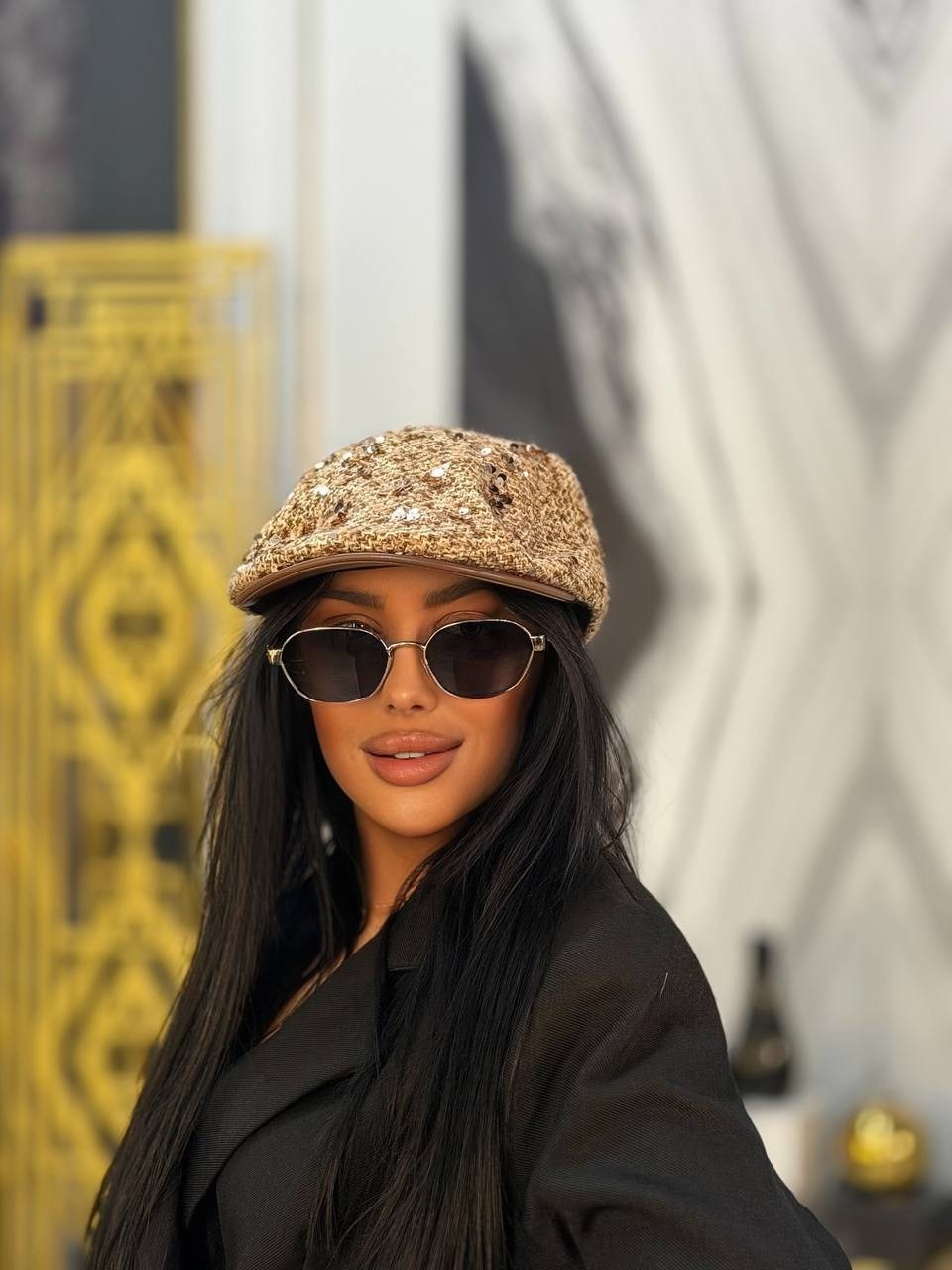 женская бейсболка,стильная одежда,солнцезащитные очки miu miu,берет