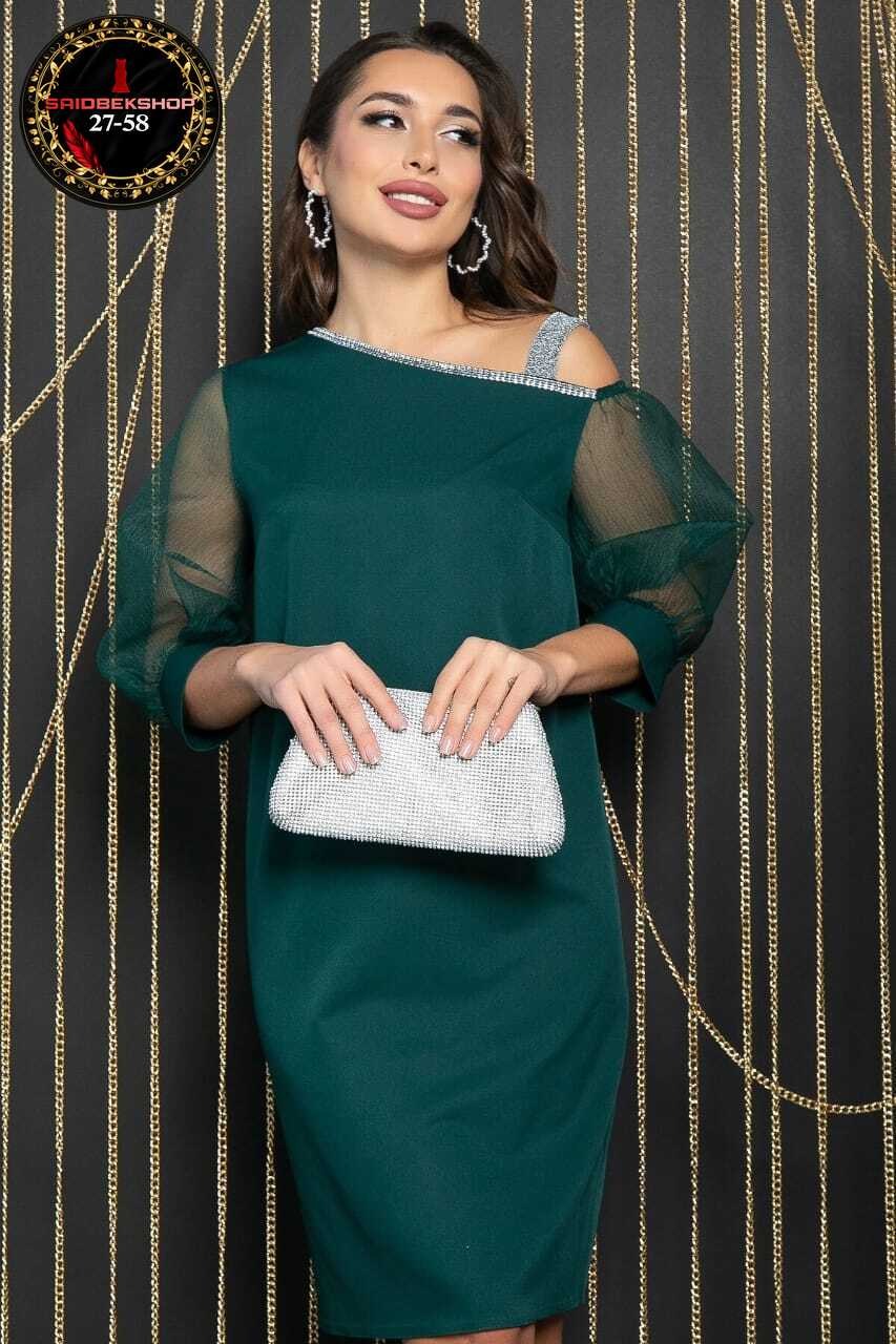 нарядное платье,платье женское коктейльное,зеленое шелковое платье,стильное платье,платье коктейльное