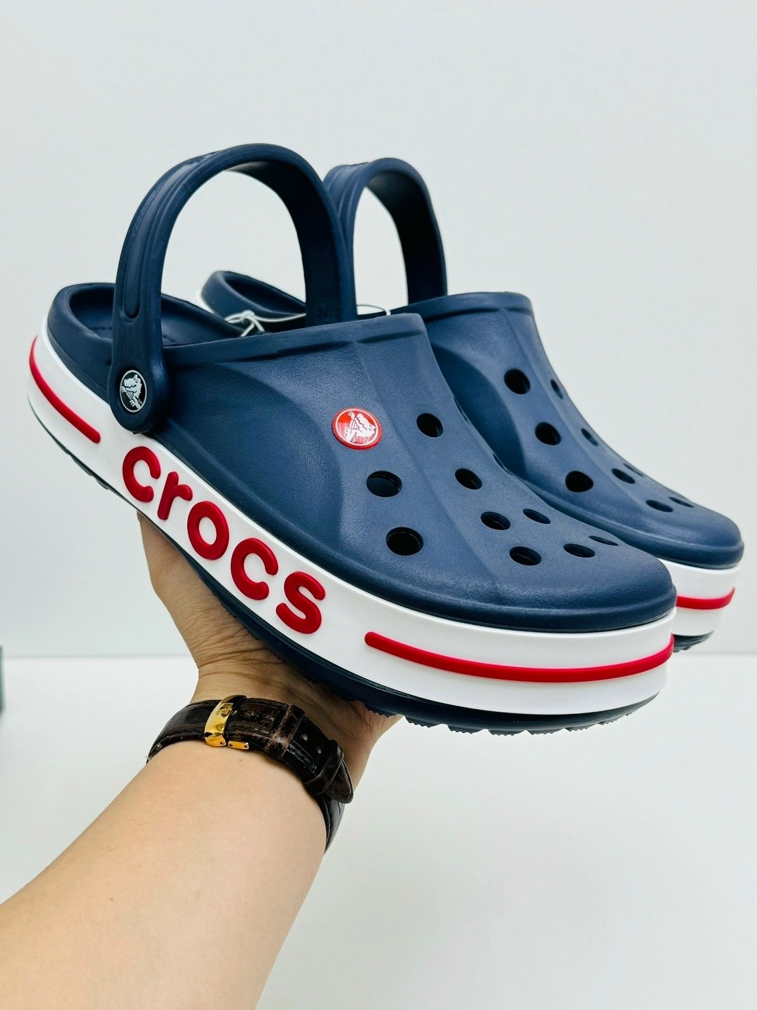 сабо мужские crocs,сланцы крокс оригинал,кроксы мужские цветные,,сабо crocs bayaband цвет синий