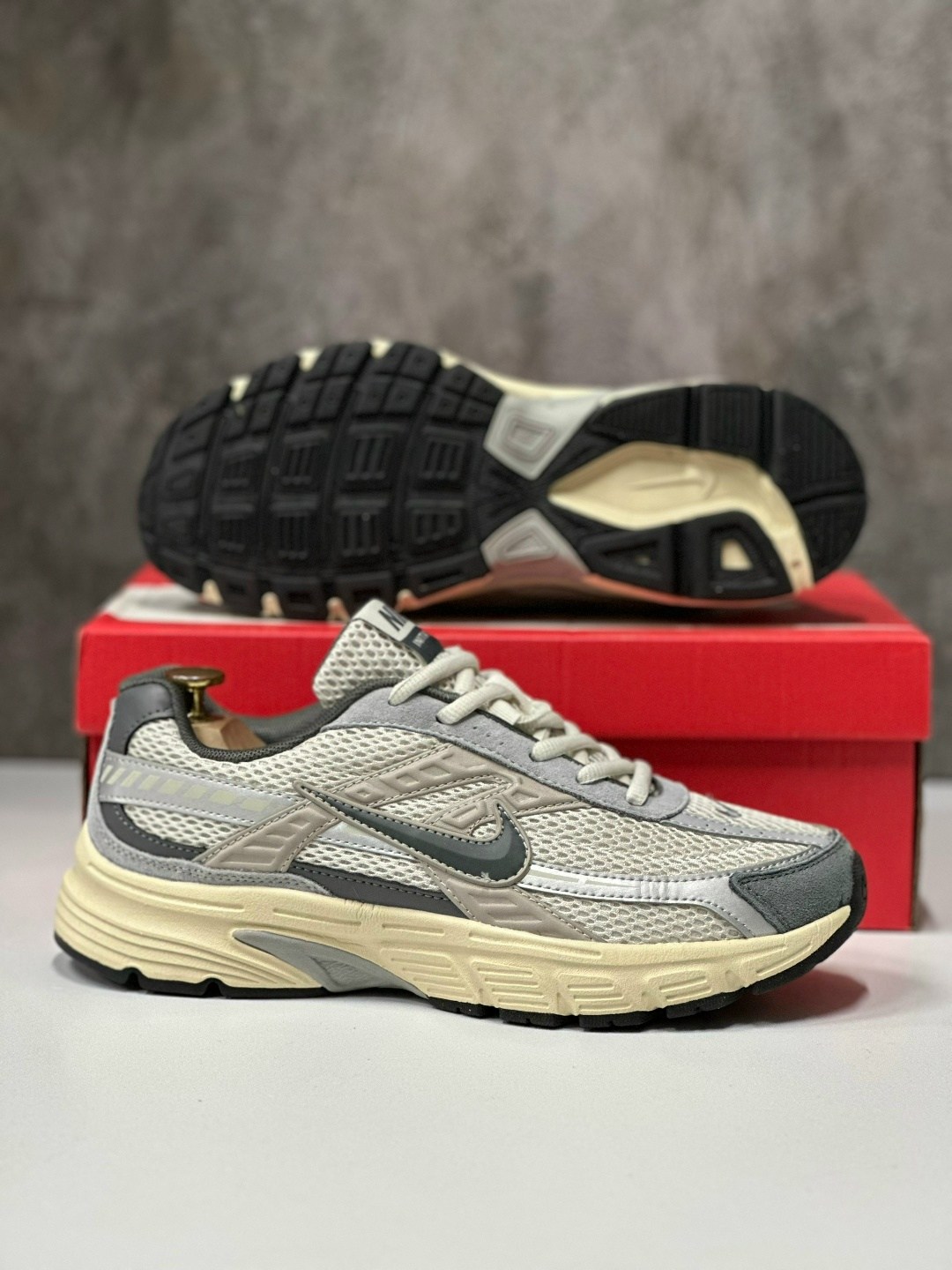 кроссовки nike,кросівки чоловічі nike initiator white brown,кроссовки nike initiator,,спортивная