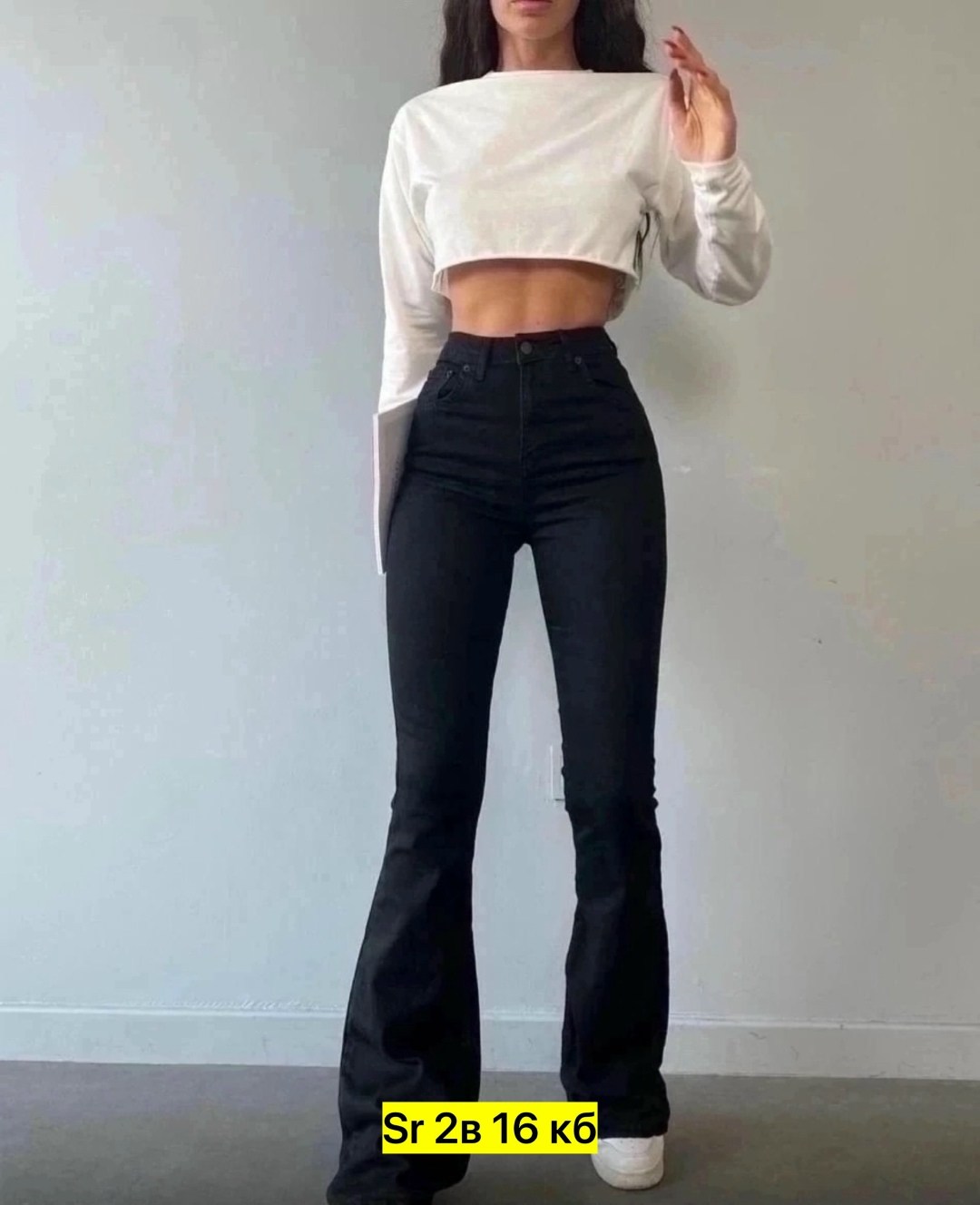 джинсы клеш женские,модные джинсы клеш женские 2026,женские джинсы клеш с высокой посадкой,джинсы клеш от колена с высокой посадкой modam цвет черный,черные джинсы женские клёш от колена