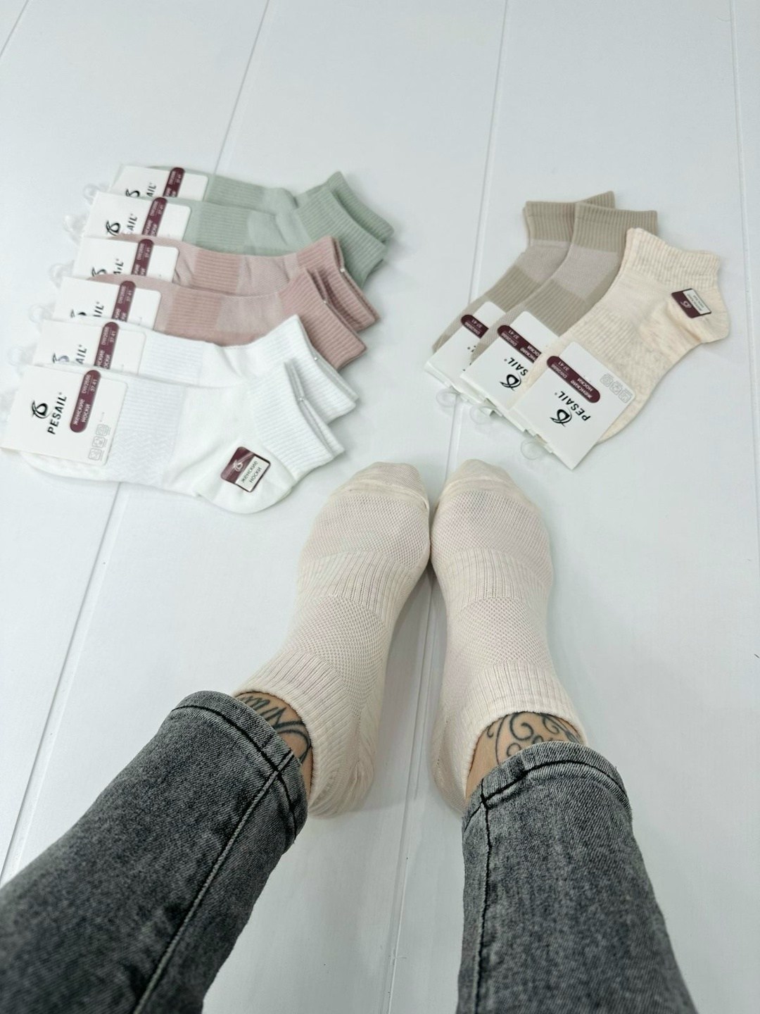 носки женские 10 пар,женские носки,носки женские короткие,носки обычные,носки женские р