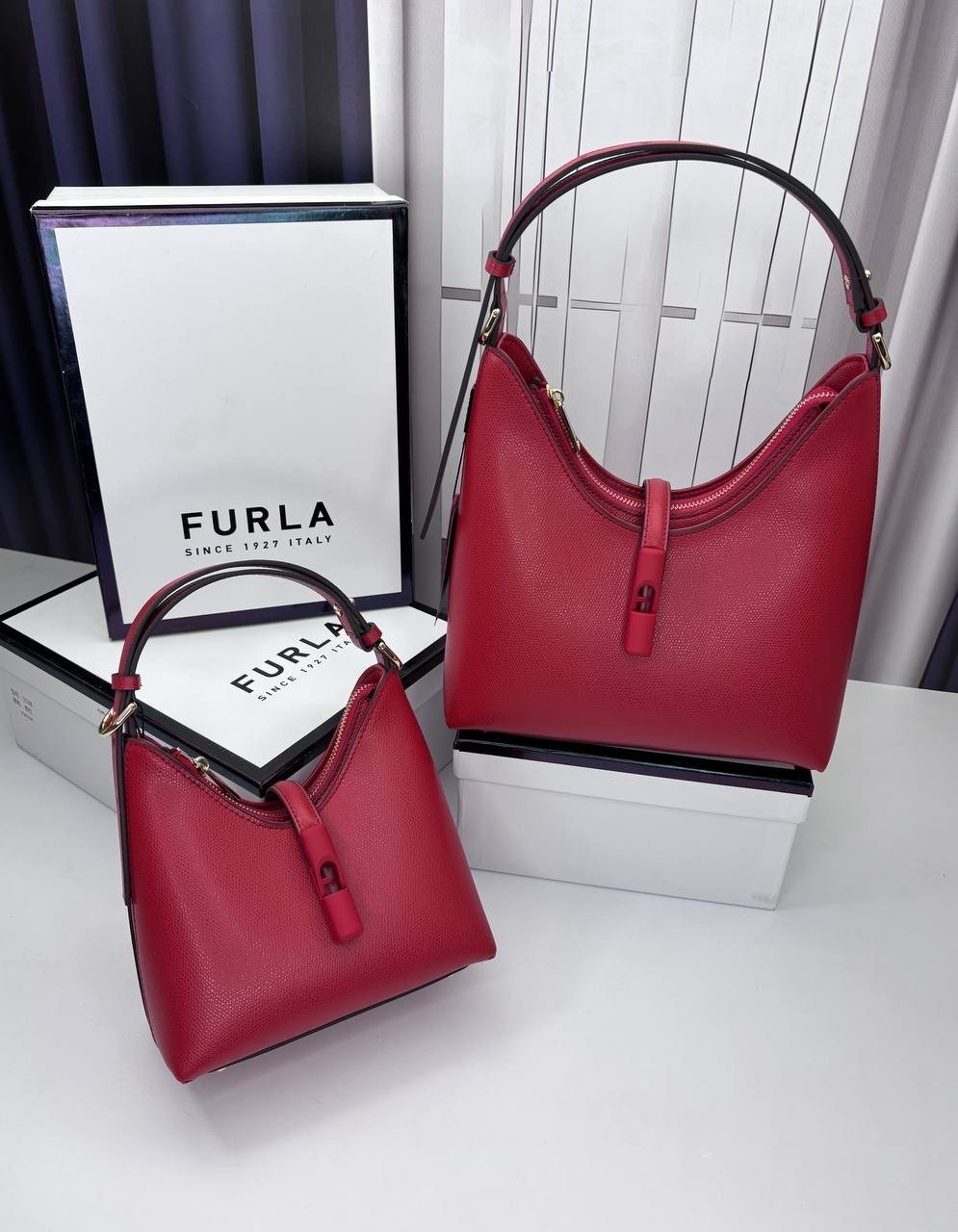 сумка furla,сумка на плечо furla furla goccia m hobo темно-коричневый,сумочки,сумка,сумка женская