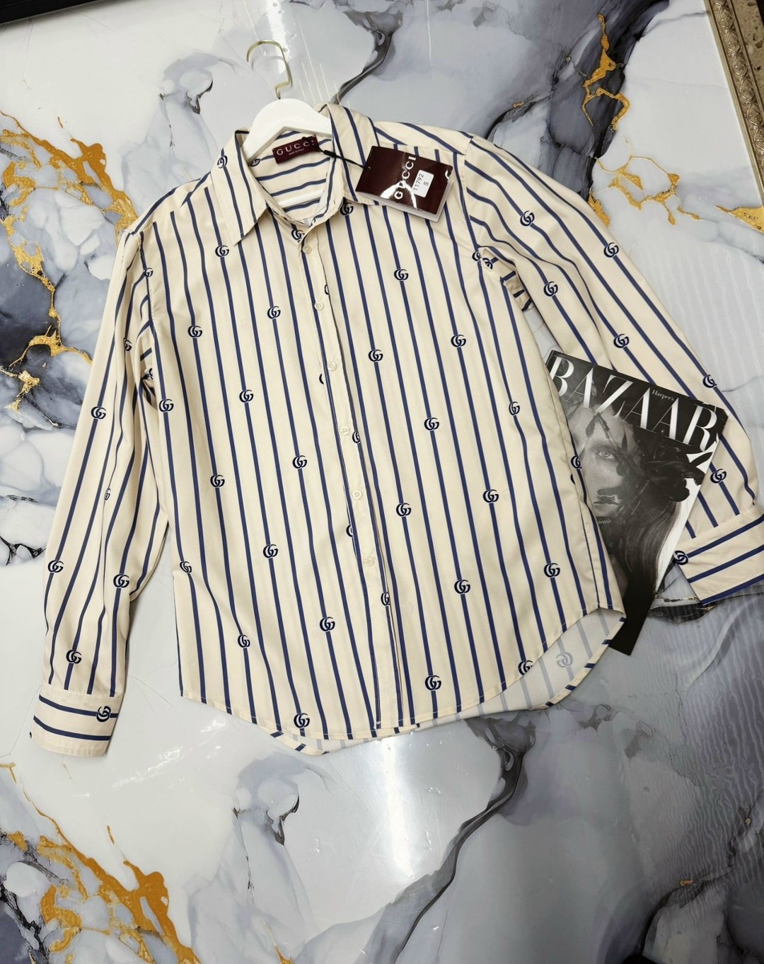 рубашка гуччи в полоску,рубашка в полоску,стильная рубашка,рубашка,рубашка гуччи
