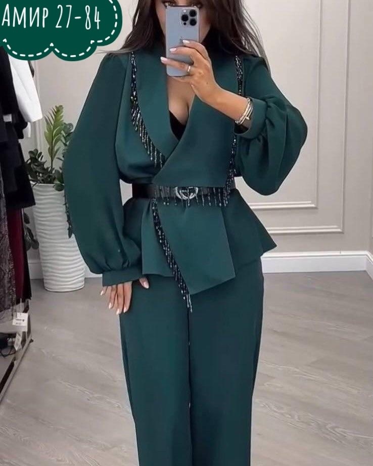 брючный костюм,костюм брючный женский зеленый,зеленые брючные костюмы для женщин,женские брючные костюмы,костюм женский брючный тройка