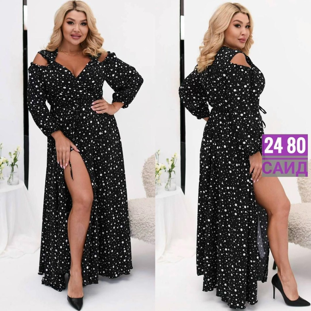 платье большие размеры,женские платья длинные,женское платье больших размеров,женское летнее платье,женское платье в горошек