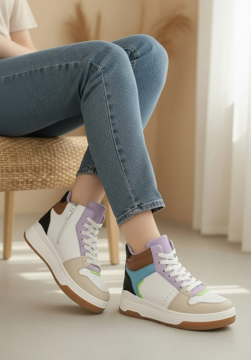 женские кроссовки,,кроссовки высокие женские,кроссовки стильные, женская