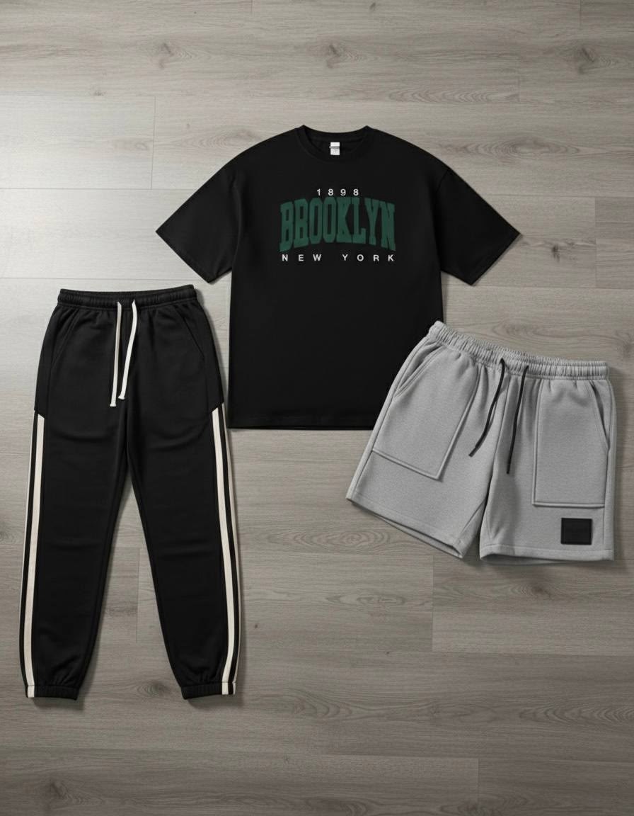 мужские комплекты,футболки комплект,комплект одежды,одежда стили