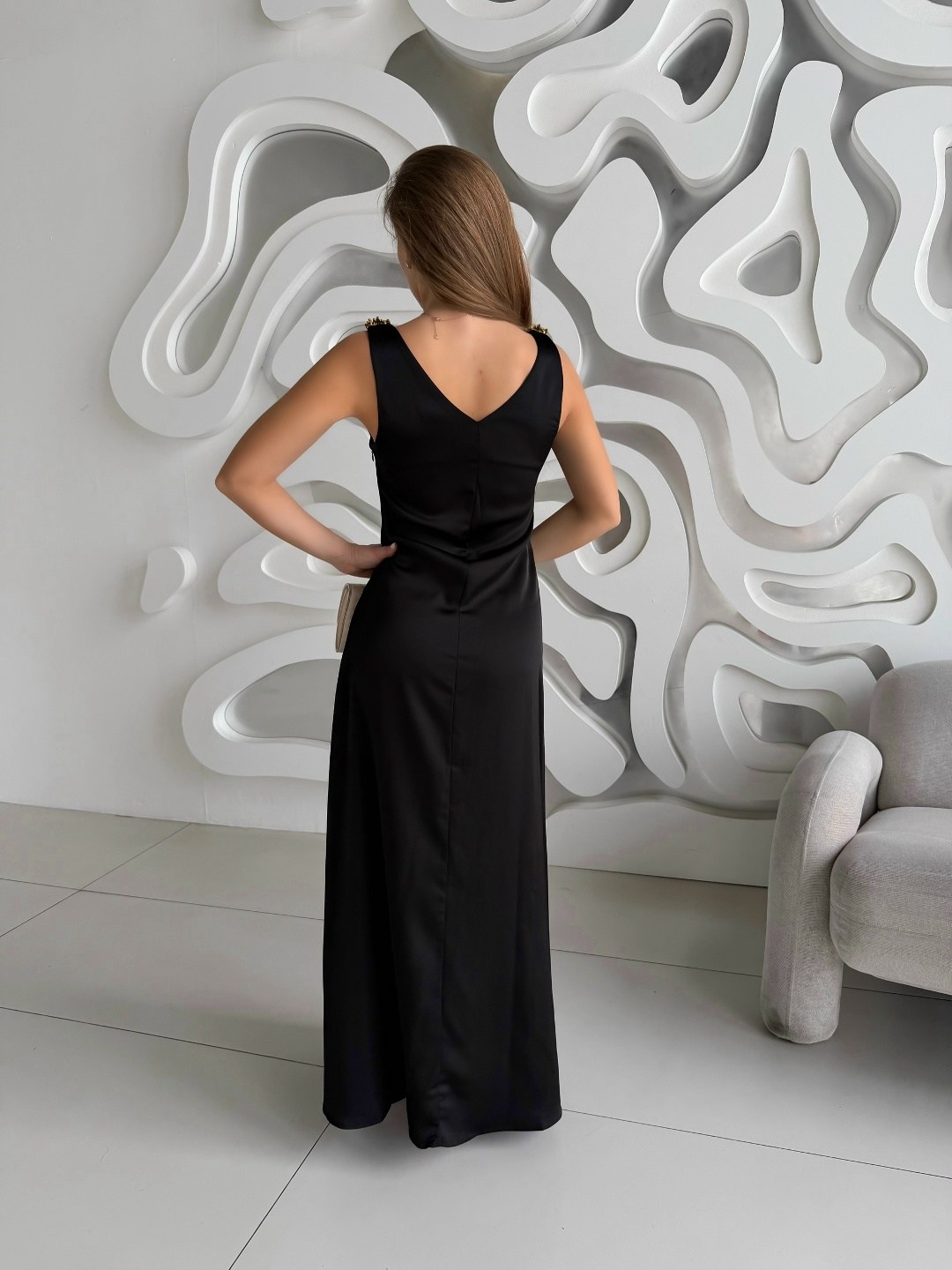 шёлковое платье-комбинация чёрное платье в пол,черное шелковое платье на бретелях,шелковое платье в пол,атласное платье,платье комбинация
