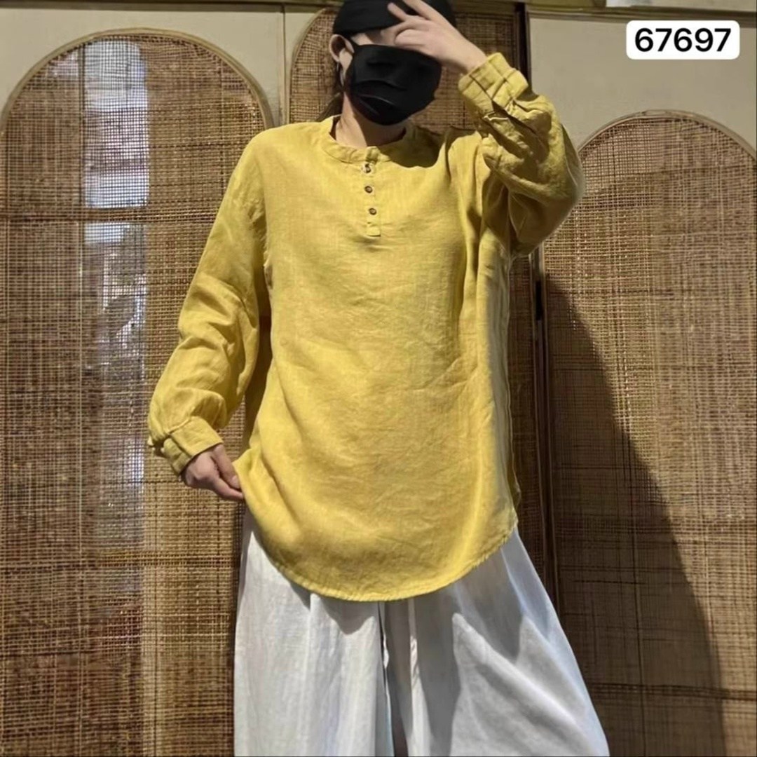 женская рубашка из хлопка и льна,женская льняная рубашка,женская хлопковая льняная рубашка,рубашка из хлопка и льна для женщин,рубашка женская хлопковая