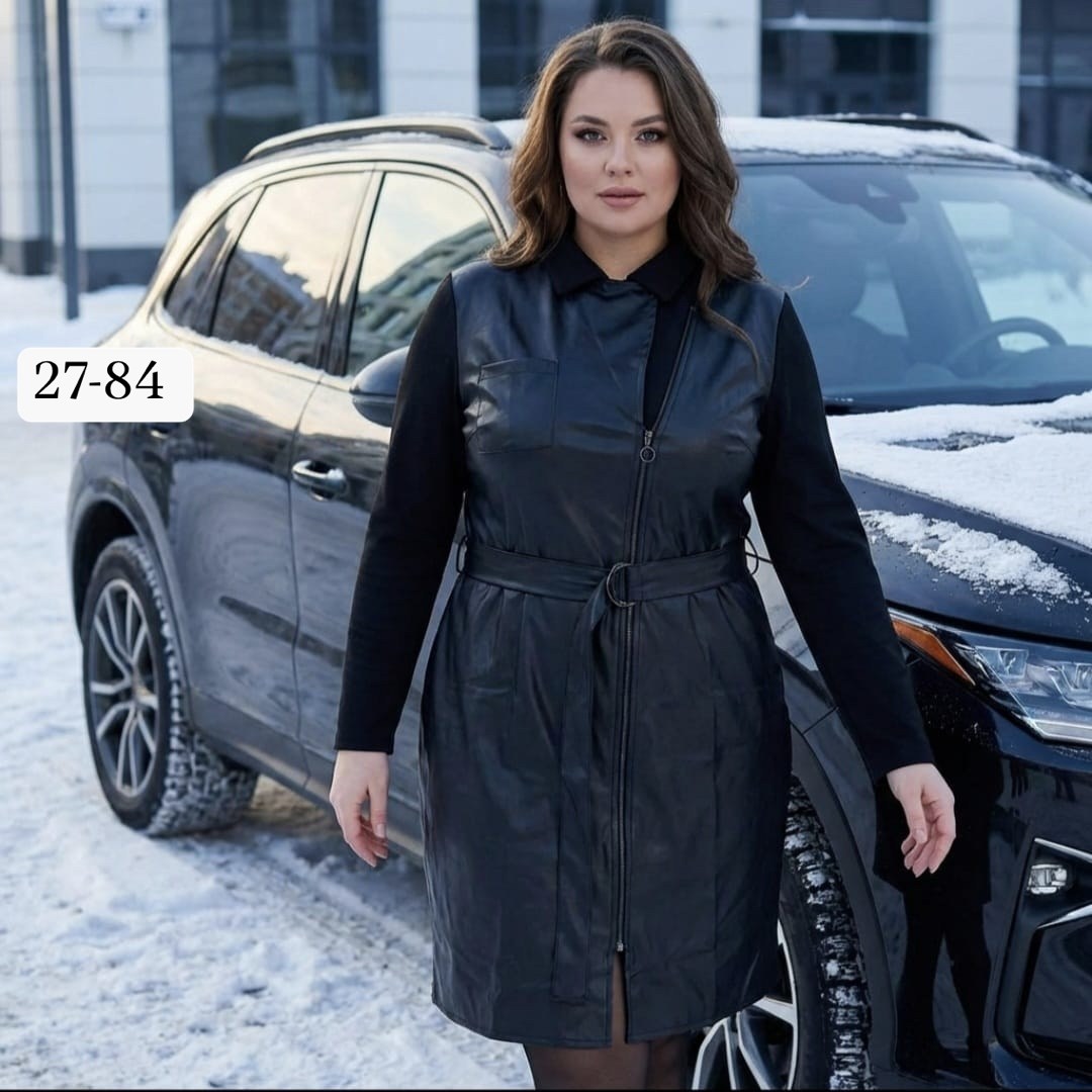 пальто кожа жен 1003 isabel 2 черный,женский кожаный плащ,женское кожаное пальто из натуральной кожи с воротником,пальто кожаное,пальто женское furnatur 8024773 черное 56 ru