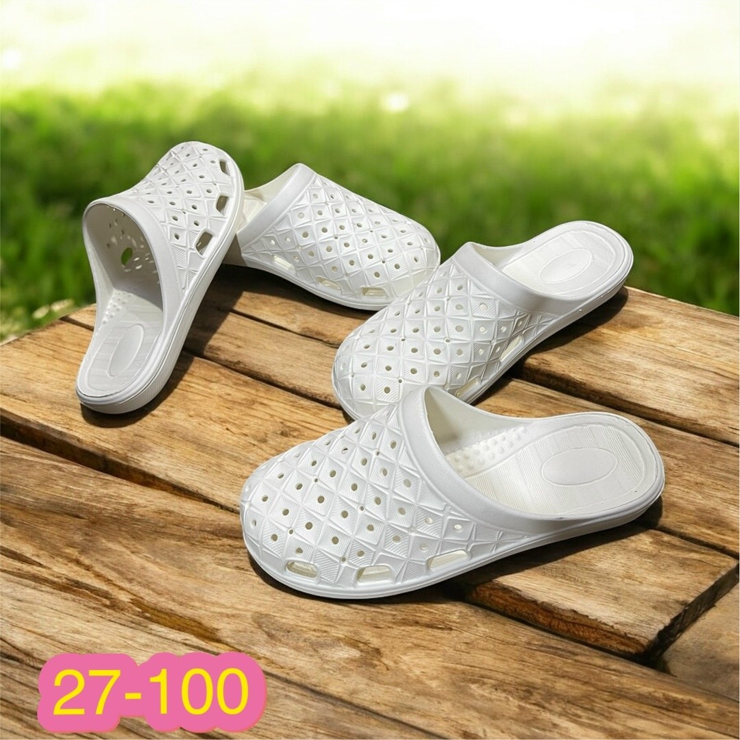 сабо эва белые (размер 41),,шлепанцы сабо резиновые smile of milady,сабо женские,шлепанцы женские