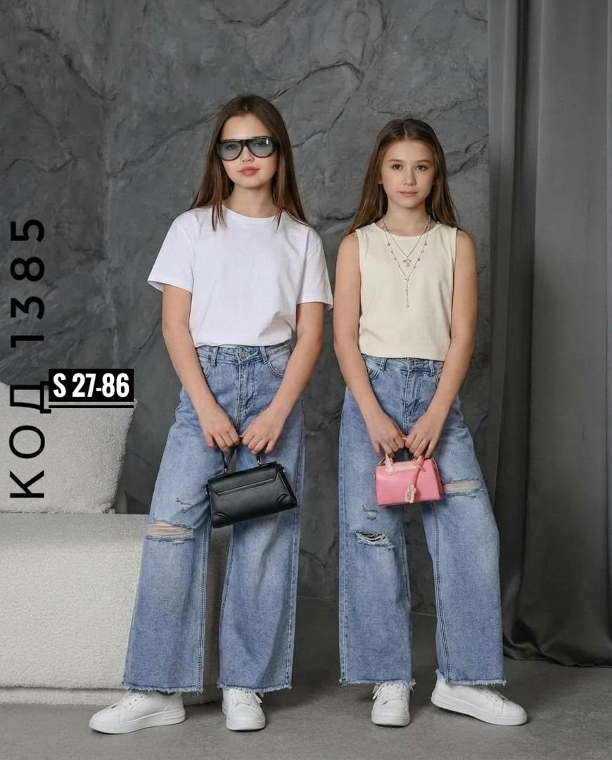 модные джинсы,джинсы широкие,джинсы палаццо,джинсовые брюки для девочек,джинсы на девочку