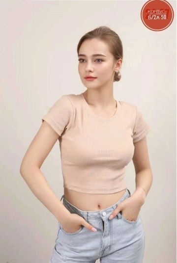 женский укороченный топ в рубчик happyfox,женский укороченный топ в рубчик,женский топ в рубчик из хлопка,женский укороченный топ в рубчик happy fox,женский укороченный топ в рубчик happyfox hf4412